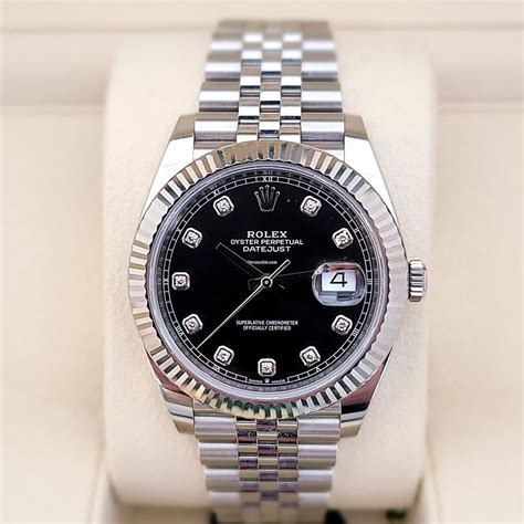 rolex datejust jubilee 12 diamond fluted bezel|Rolex Datejust 41mm jubilee bracelet.